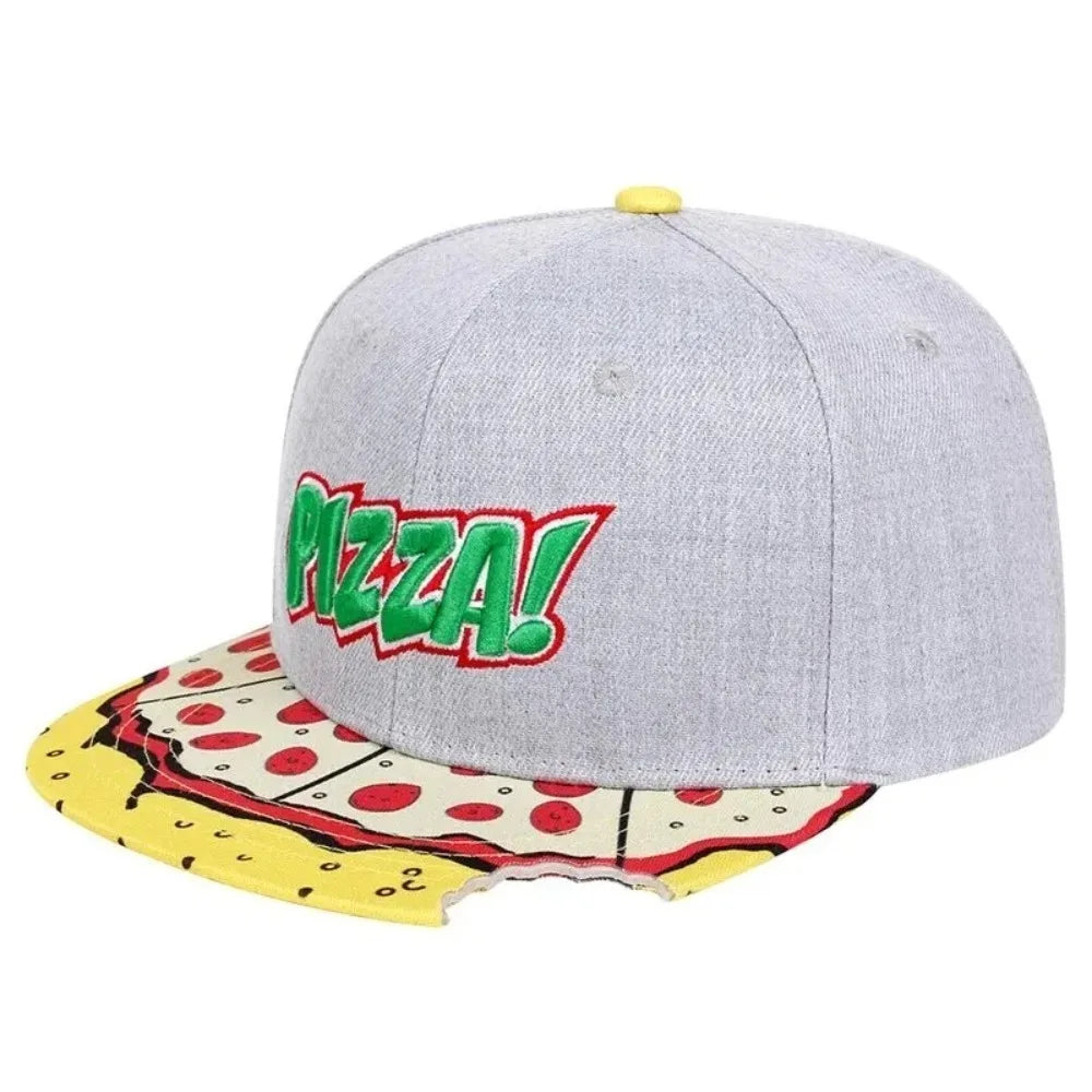 Fashion Casual Hip Hop Hats PIZZA Baseball Cap
