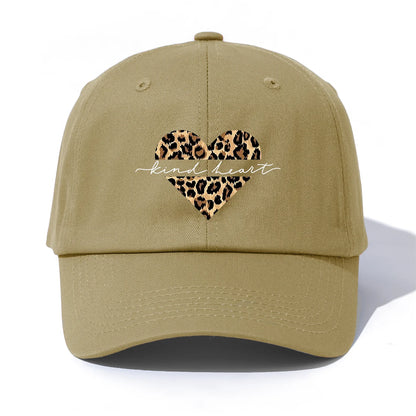 KIND HEART Print Baseball Cap For Adults