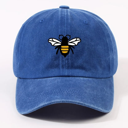 Fashionable Bee Patterned Baseball Cap For Both Men And Women