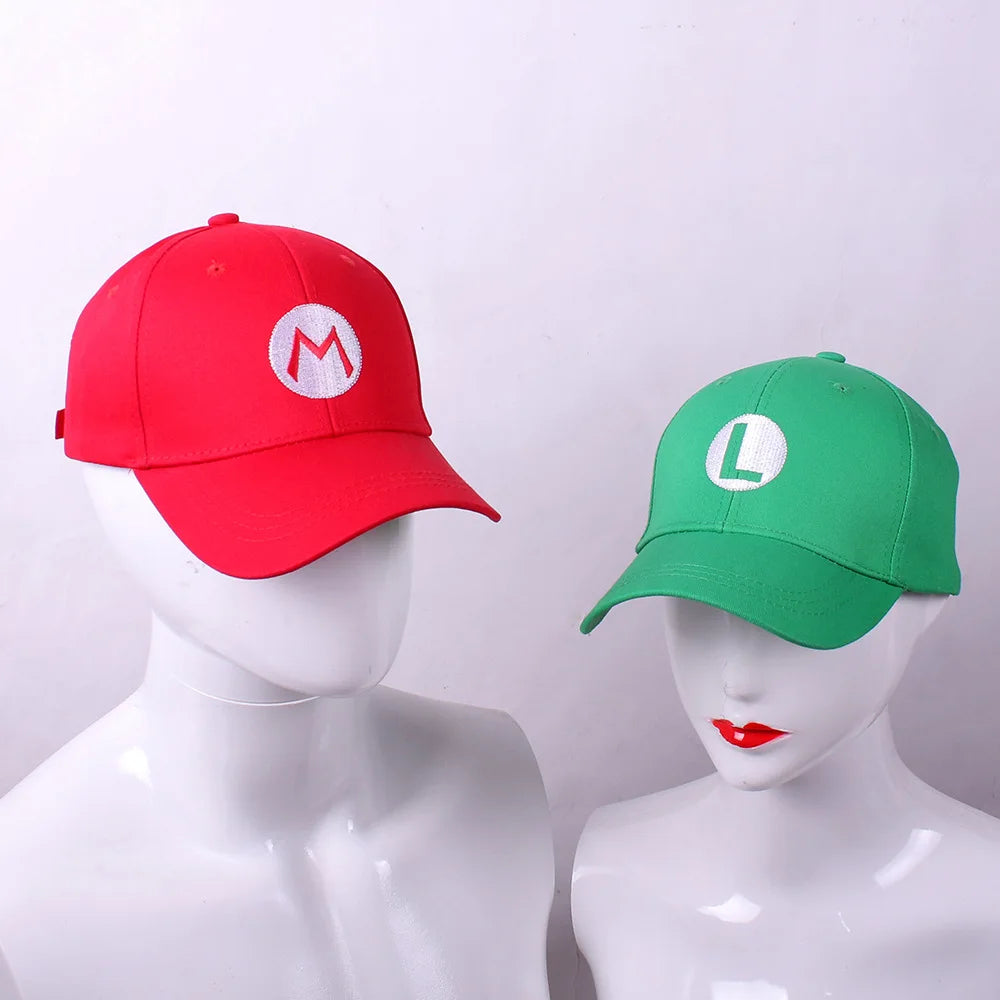 Super Odyssey Cosplay Hat Luigi Bros Baseball Caps