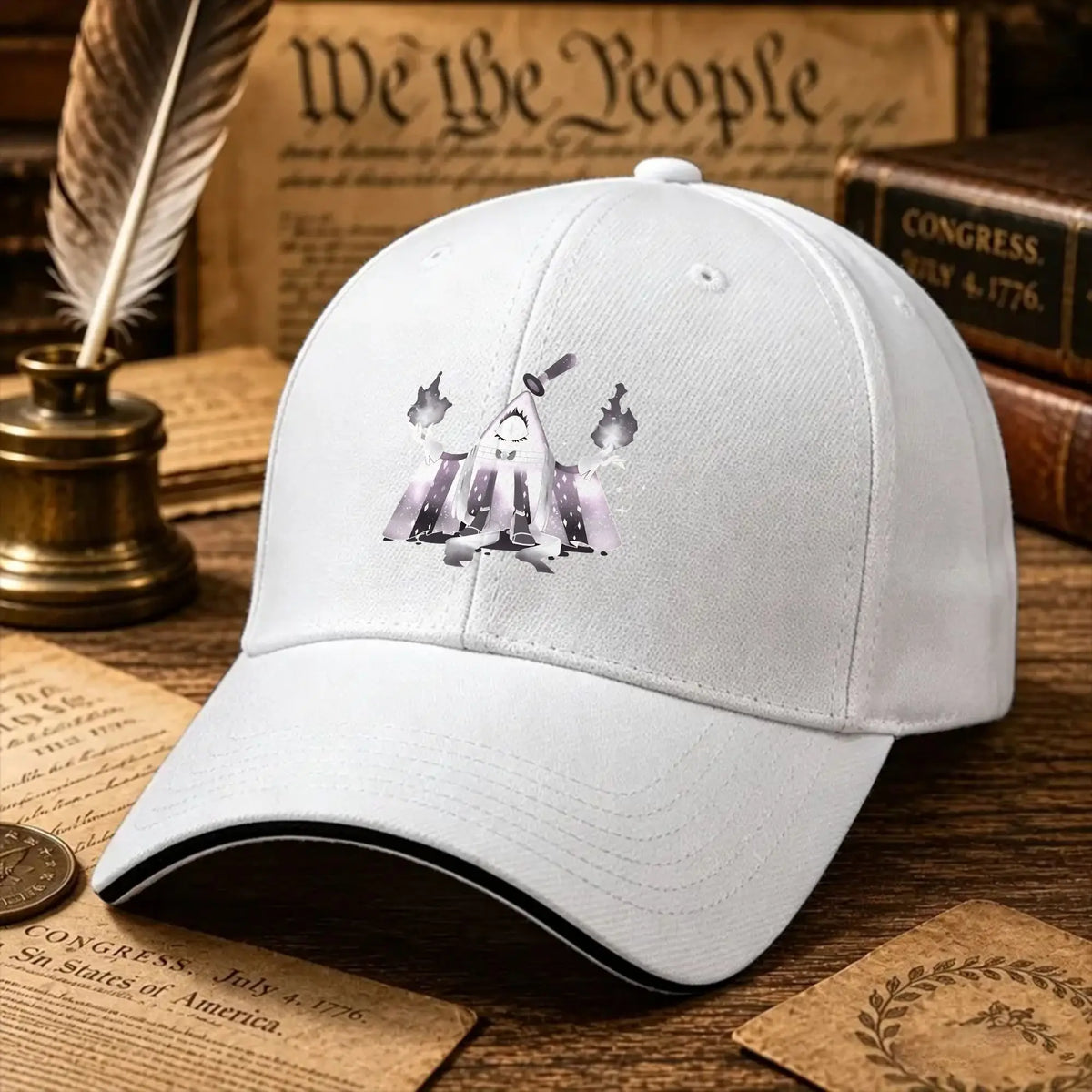 Spooky Bill Baseball Cap Gravitys Falls