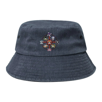 Summer One-Piece Luffy Bucket Hat
