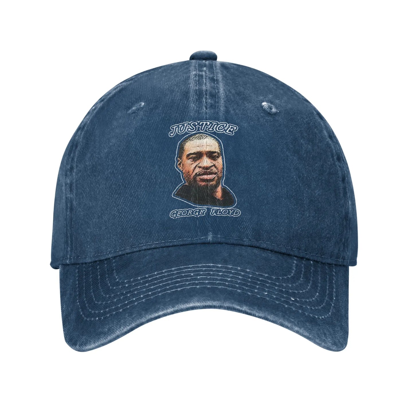 Justice For George Floyd  Sun Baseball Cap