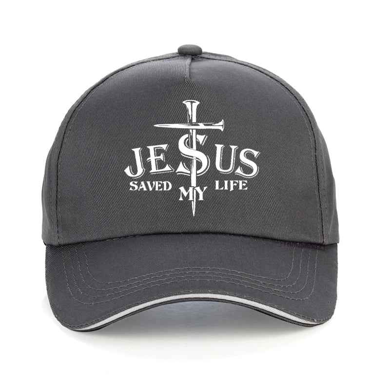 Jesus Saved My Life Baseball Cap