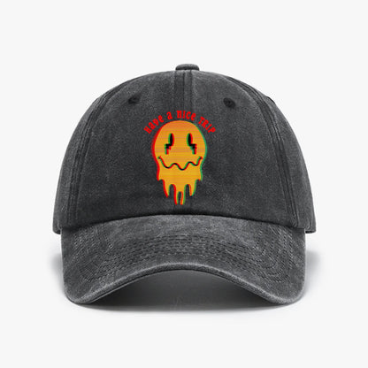 Have A Nice Trip Funny LSD Acid Psychedelic Magic Mushrooms Baseball Cap