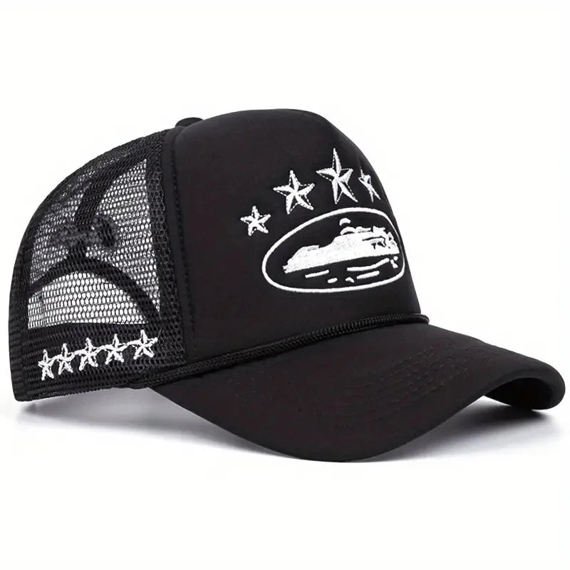 Unisex Men Women Cap Pentagram Embroidery Baseball Caps