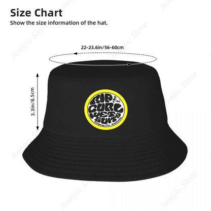 Tie Dye Rip Curl Design Bucket Hats Panama For Man Woman