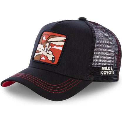 New High Quality Brand Anime Cartoon Snapback Cotton Baseball Cap Men Women