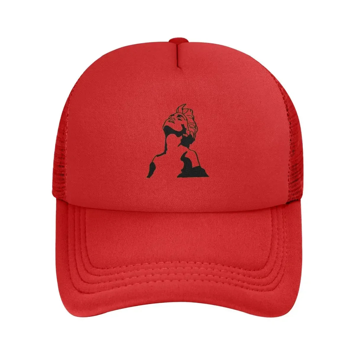 Madonna True Blue Digital Line Drawing Mesh Baseball Caps