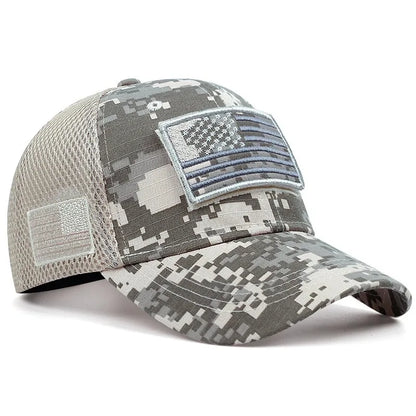 New European And American Flag Trend Fishing Cap Baseball Caps