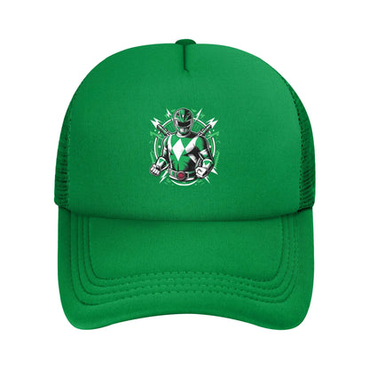 FUNNY Power Rangers FRIENDS Mesh Baseball Cap