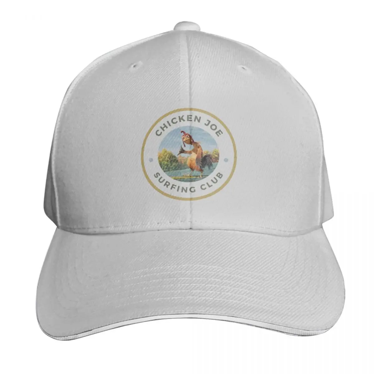 Chicken Joe Surfing Baseball Cap