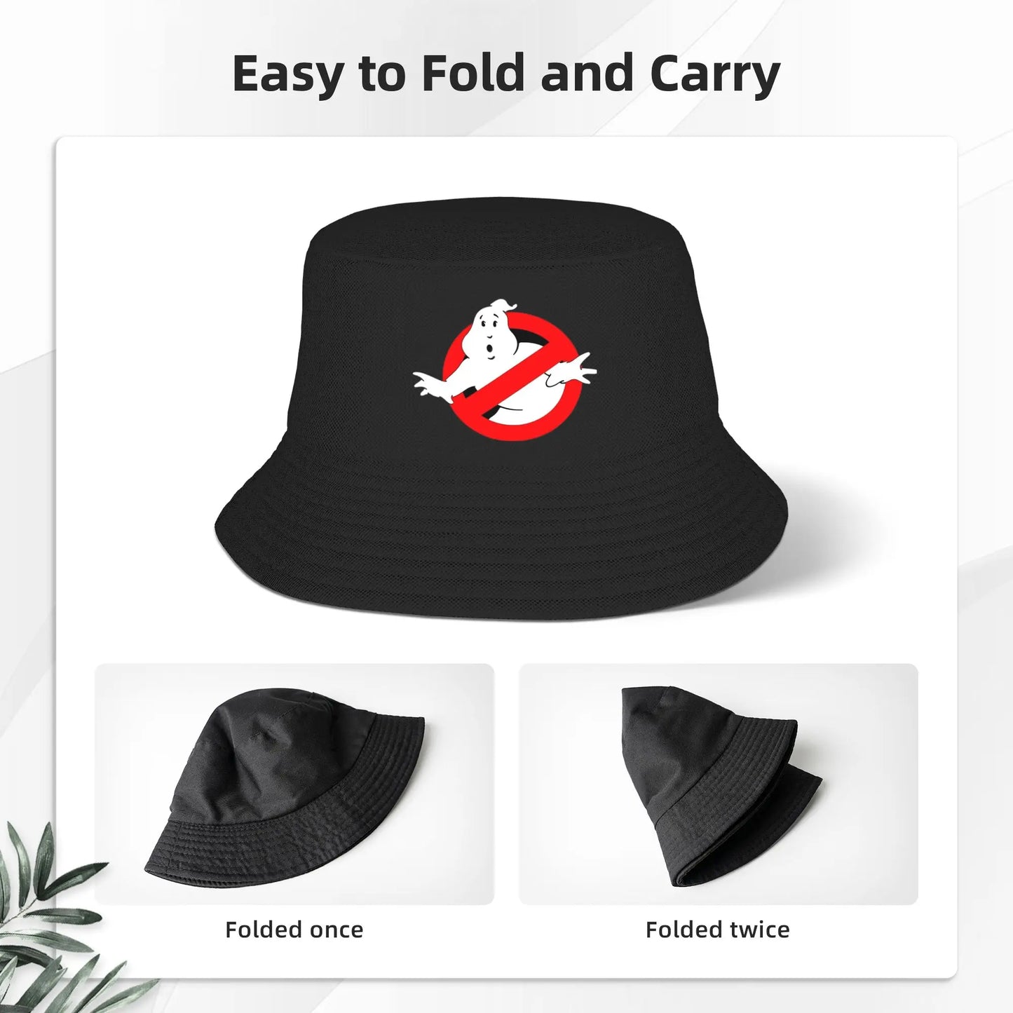 Men Women G-Ghostbusters Bucket Hat