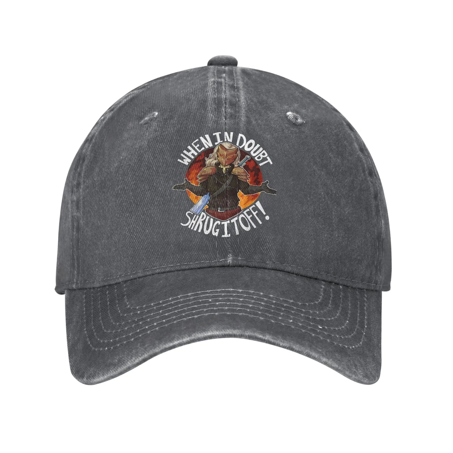 Washed Baseball Cap Slay the Spire 2 Games Baseball Caps