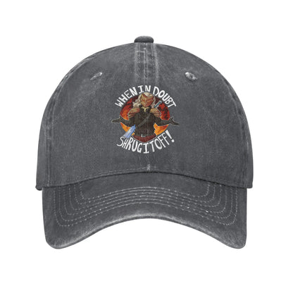 Washed Baseball Cap Slay the Spire 2 Games Baseball Caps