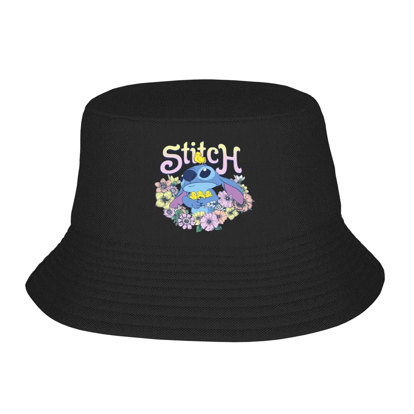 Streetwear Lilo and Stitch Bucket Hat Unisex Packable