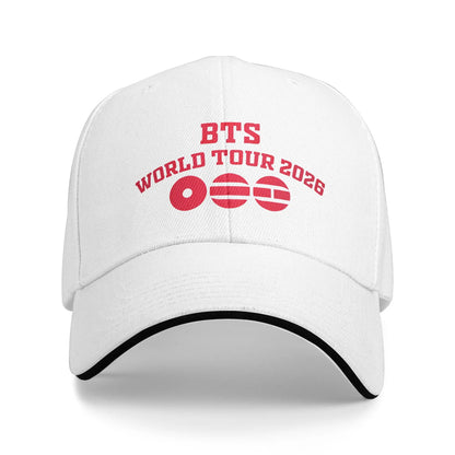 Arirang Album Tour Baseball Cap Retro BT is Back Sandwich Hats Men Women