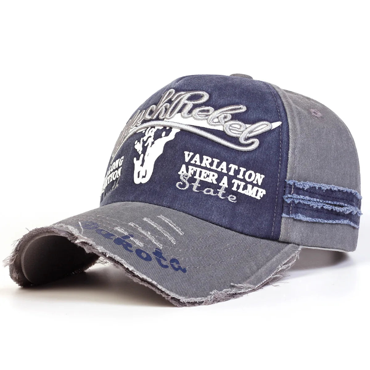 Vintage Letter Embroidered Baseball Cap