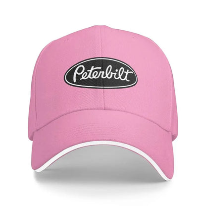 Peterbilt Truck Racing Print Baseball Cap