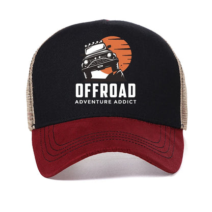 Offroad Vehicle Adventure baseball Cap