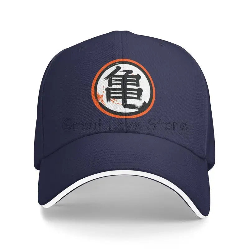 DBZ Kanji Print Baseball Cap