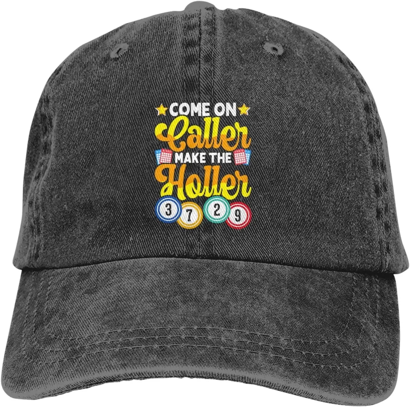 Crazy Bingo People Baseball Cap
