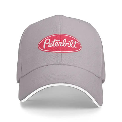 Peterbilt Truck Racing Print Baseball Cap