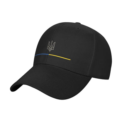 Summer Ukrainian Tryzub Escudo Zelensky Ukraine Baseball Cap