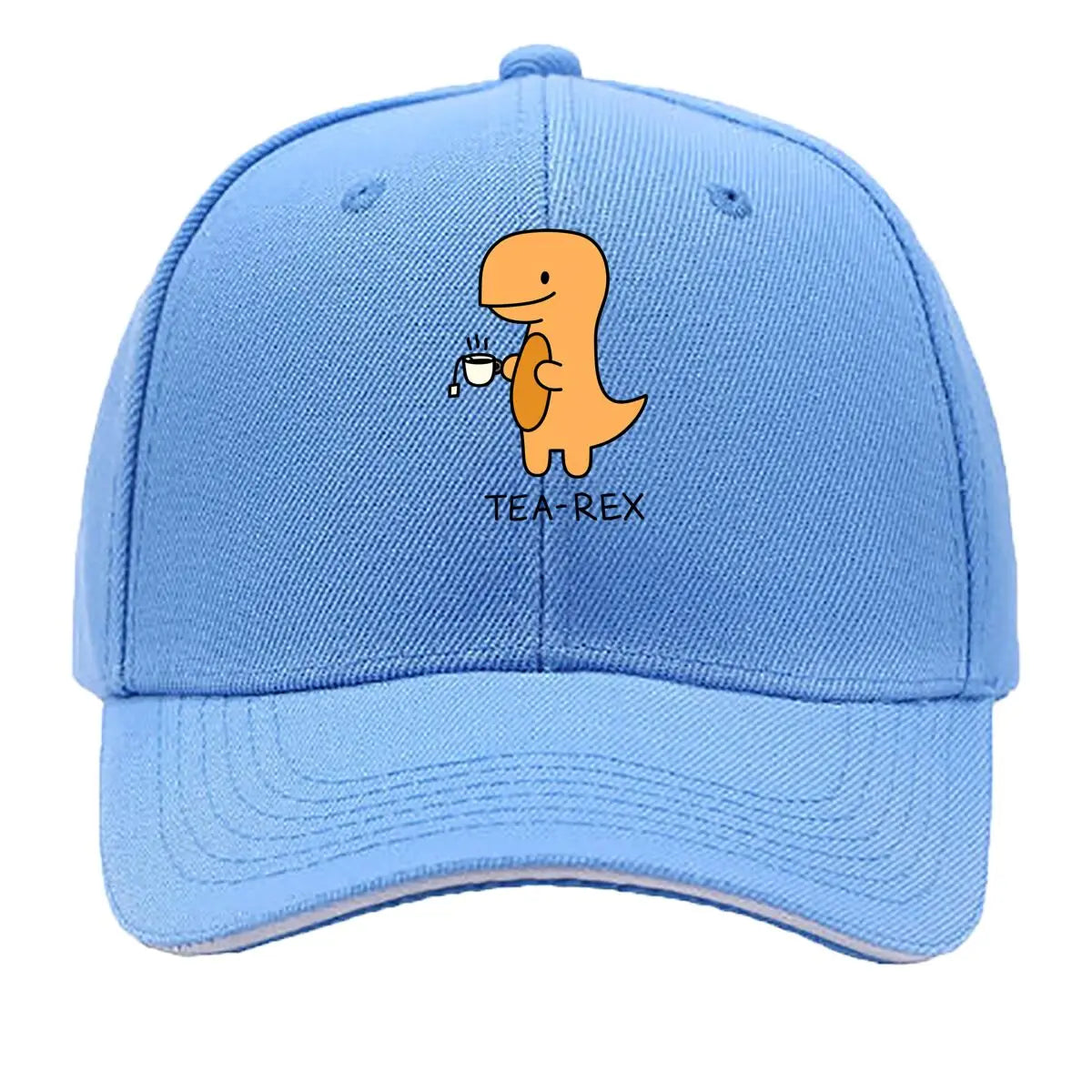 Tea Rex Dinosaur Tea Time Baseball Cap