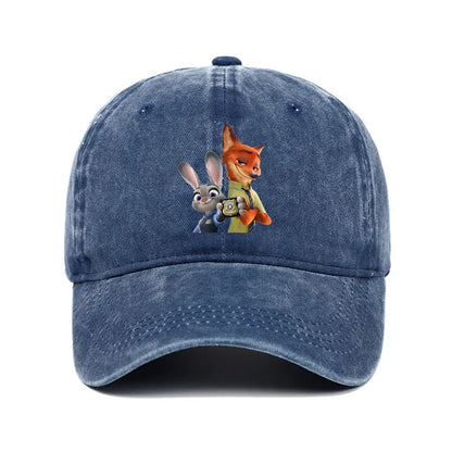 Cartoon Zootopia Three-toedSloth Baseball Cap
