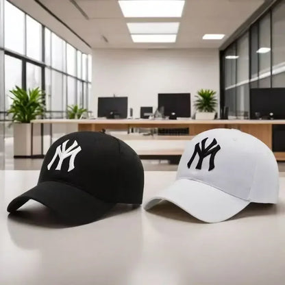 Trendy Embroidered Letter Baseball Cap Korean Fashion For Women Men