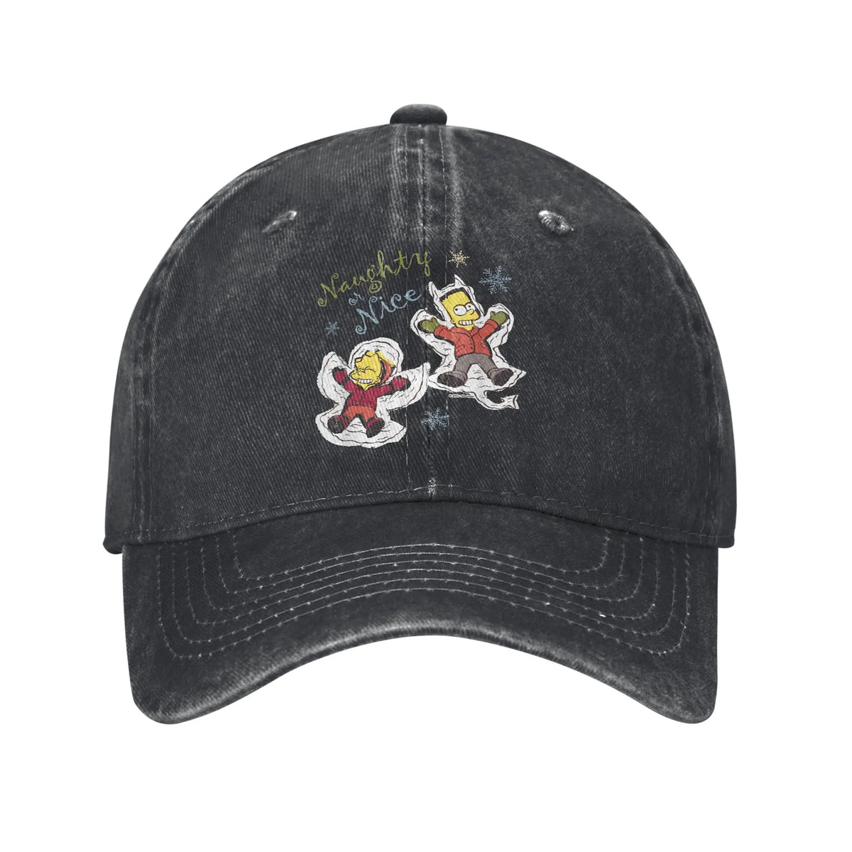 The S-simpson Bart and Lisa Christmas Summer Hip Hop Hats Baseball Caps