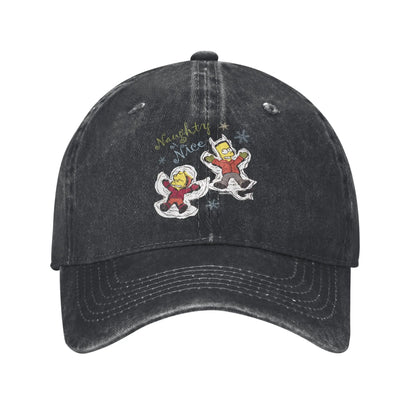 The S-simpson Bart and Lisa Christmas Summer Hip Hop Hats Baseball Caps