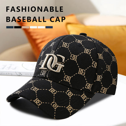 The New Korean Version of the Printed Letter Embroidered Cap Men's