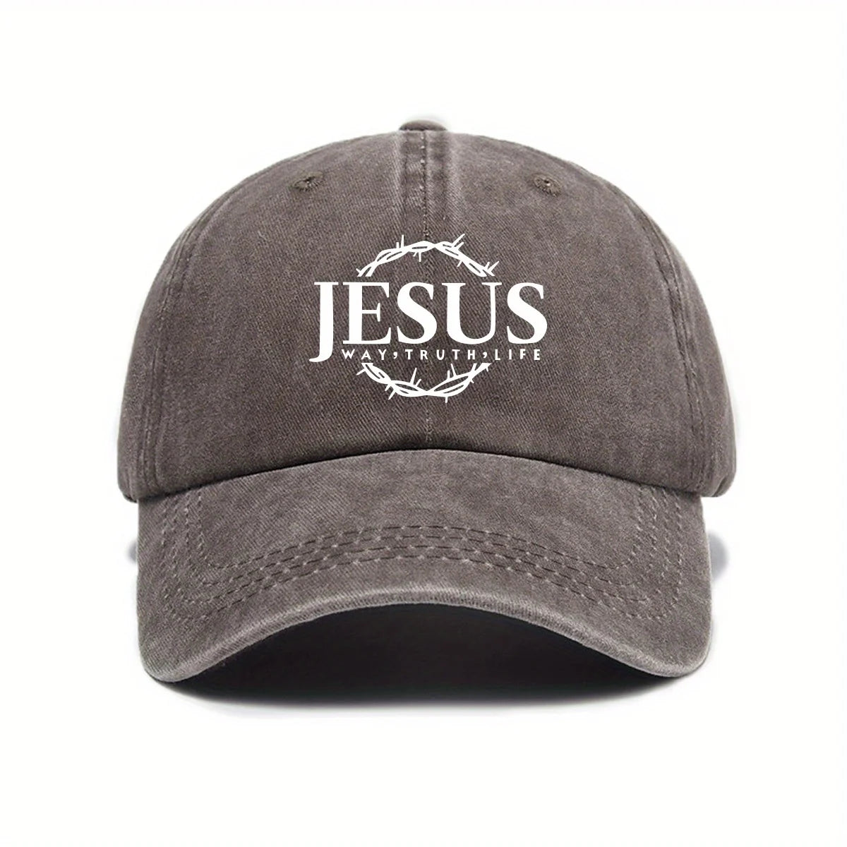 Baseball Caps For Men And Women, Jesus Wreath Design
