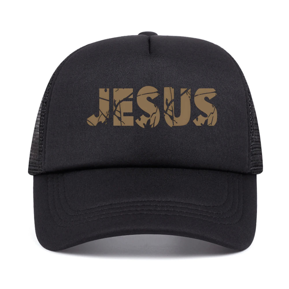 Christian Style Jesus Cross Pattern Baseball Cap