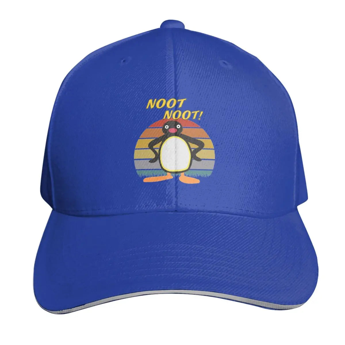 Pingu Noot Noot Logo Angery Pingu Cap Fashion Casual Baseball Caps
