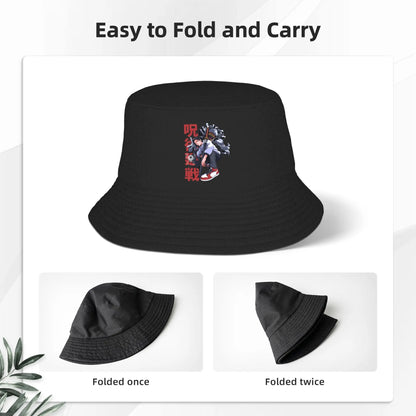Casual Jujutsu Kaisen Bucket Hat Men Women Lightweight Japan Anime