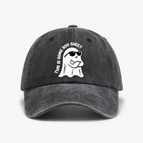 This Is Some Boo Sheet Prints Halloween Baseball Cap