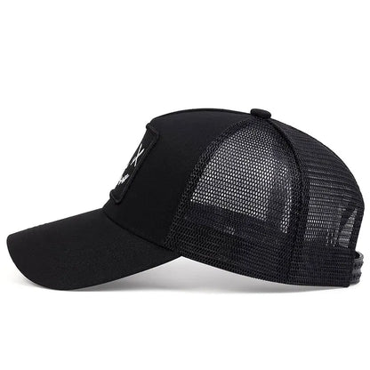 Unisex Ghost Face Embroidery Baseball Caps