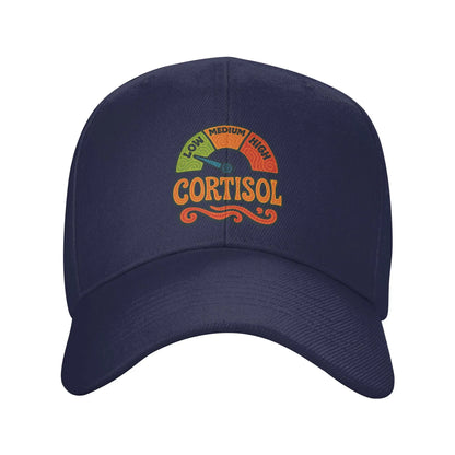 Low Cortisol Levels V Hats Stylish Baseball Cap
