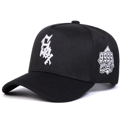 Unisex SOX 9999Letter Embroidery Baseball Caps