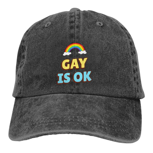 Gay Is Ok Baseball Cap