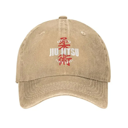Classic Cotton Jiu Jitsu Baseball Cap for Men Women Personalized
