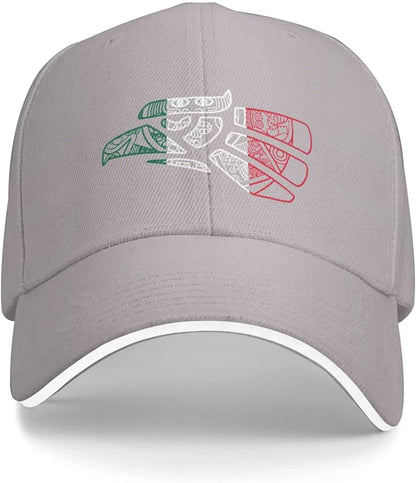 Mexico Aztec Calendar Eagle Fashion Cool Dad Hat Baseball Cap