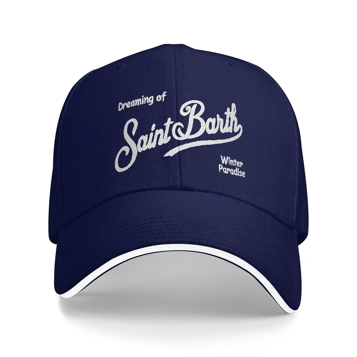 S-Saint Barth Casual Baseball Cap Fashion Outdoor Gym Trucker Hat Baseball Caps