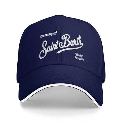 S-Saint Barth Casual Baseball Cap Fashion Outdoor Gym Trucker Hat Baseball Caps