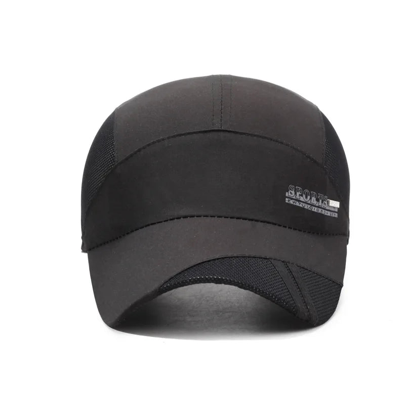 Unisex Outdoor Sports Quick-Dry Mesh Cap Baseball Cap