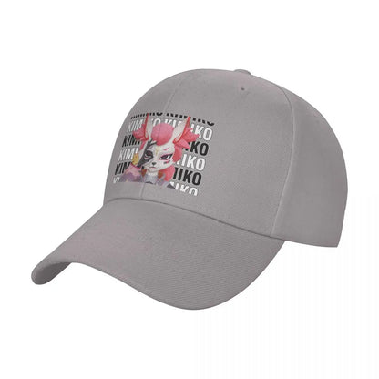 Kimiko Five-Tails Typography Baseball Cap