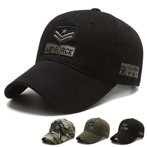 Unisex AIR FORCE Arrow Embroidery Baseball Caps Spring And Autumn